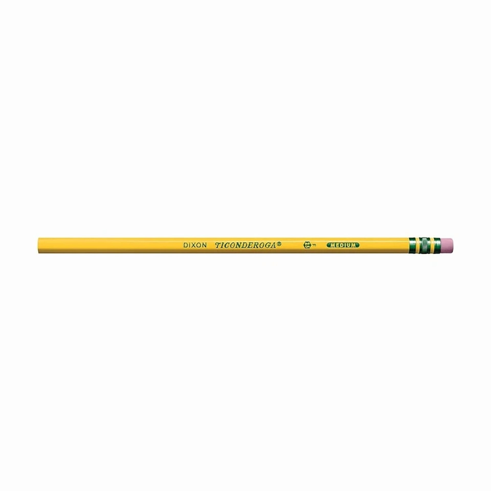 Ticonderoga The World'S Best Pencil Wooden Pencil 2.2Mm #2.5 Medium Lead Dozen