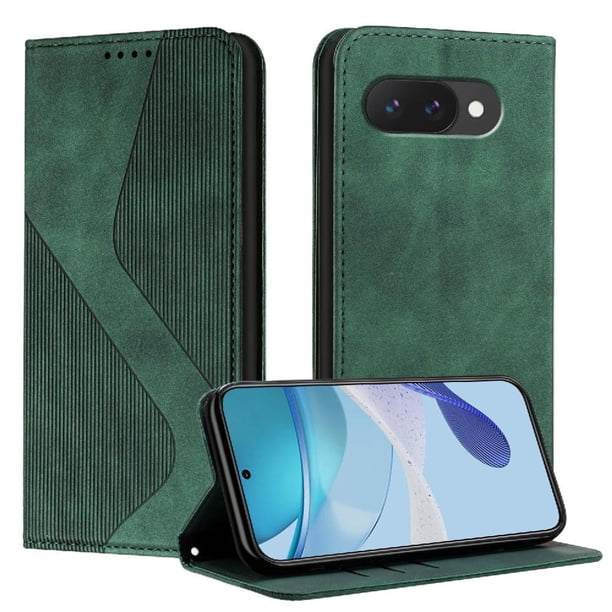Funda Cartera GANGXUN para Google Pixel 9A , Soporte, Ranuras para Tarjetas y Cierre Magnético