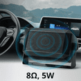 thumbnail image 2 of External Mini Speaker for Car Mobile CB Radio, 5W Output and 8Ω Impedance,Portable Speaker, 2 of 6