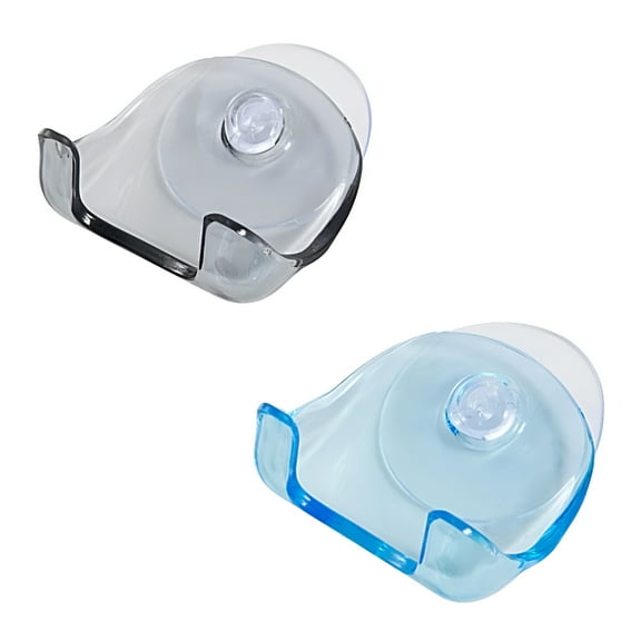 ACDANC 2Pcs Suction Cup Razor Shower Holder for Bathroom,Razor Holder for Shower,Shower Razor Holder for Wall