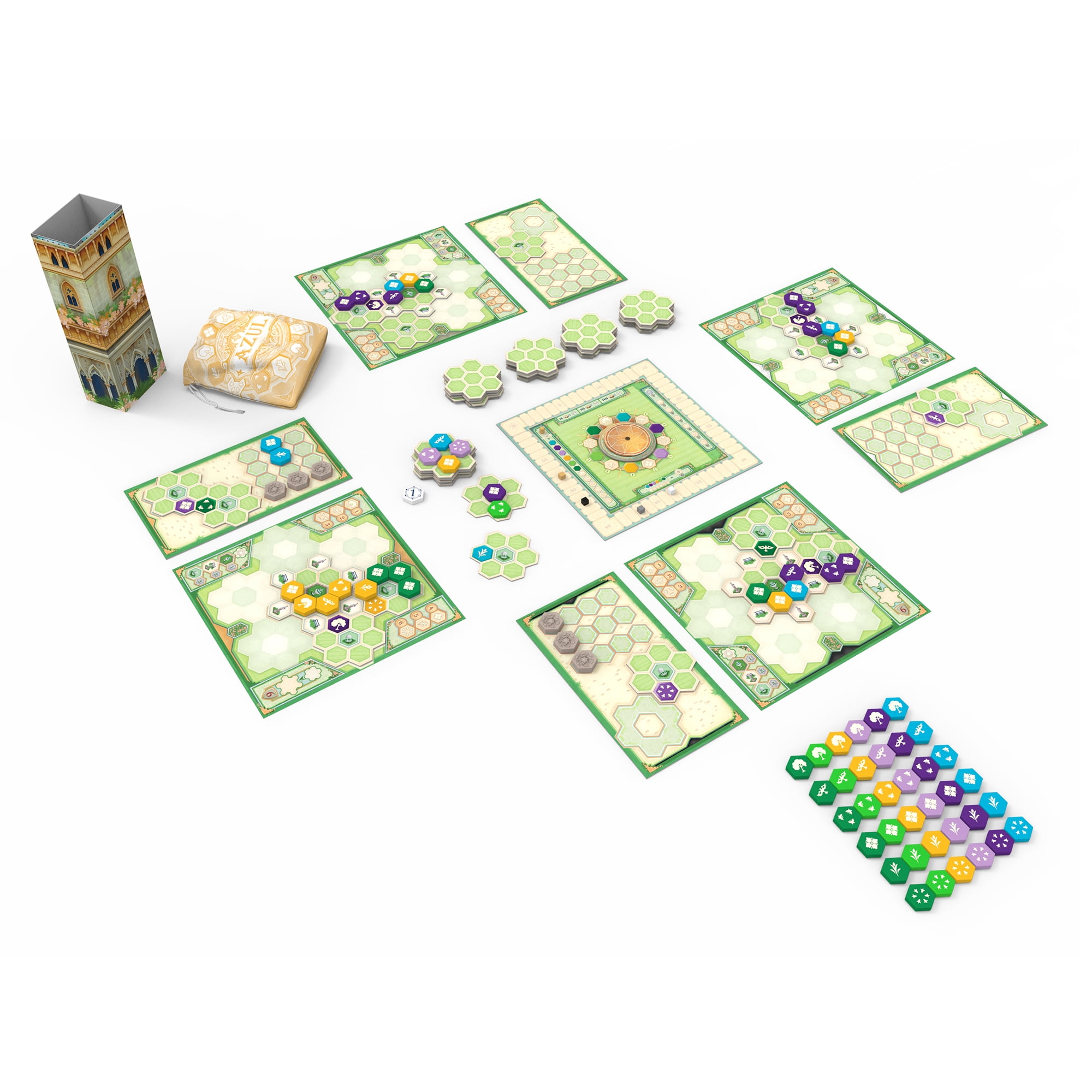 Buy Azul Queen s Garden Strategy Board Game For Ages 10 And Up From Asmodee Online At Lowest 