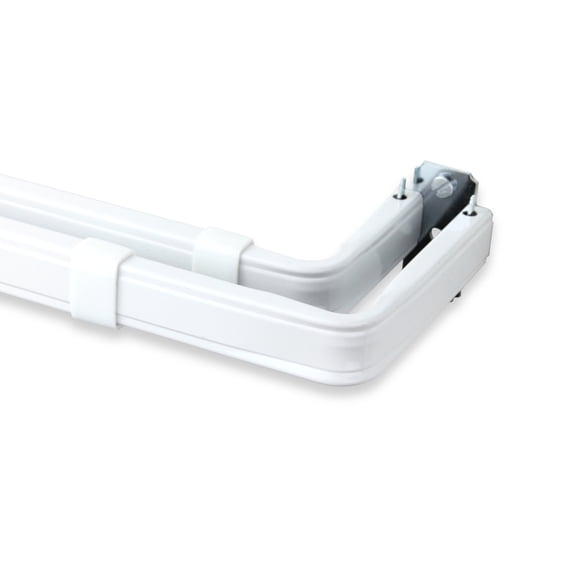 Lockseam Double Curtain Rod 84-120"