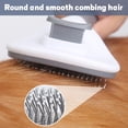 thumbnail image 3 of Plastic Pet Hair Removal Comb for Cats and Dogs: Effective, Comfortable, Multi-functional and Easy to Clean, 3 of 9
