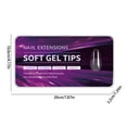 thumbnail image 3 of Matte Fake Nails Almond/Stilettos/Square/Coffin Gel Nails Tips Full Covers Artificial False Nails Tips Press on Nails, 3 of 8