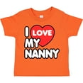thumbnail image 3 of Inktastic I Love My Nanny Boys or Girls Toddler T-Shirt, 3 of 5