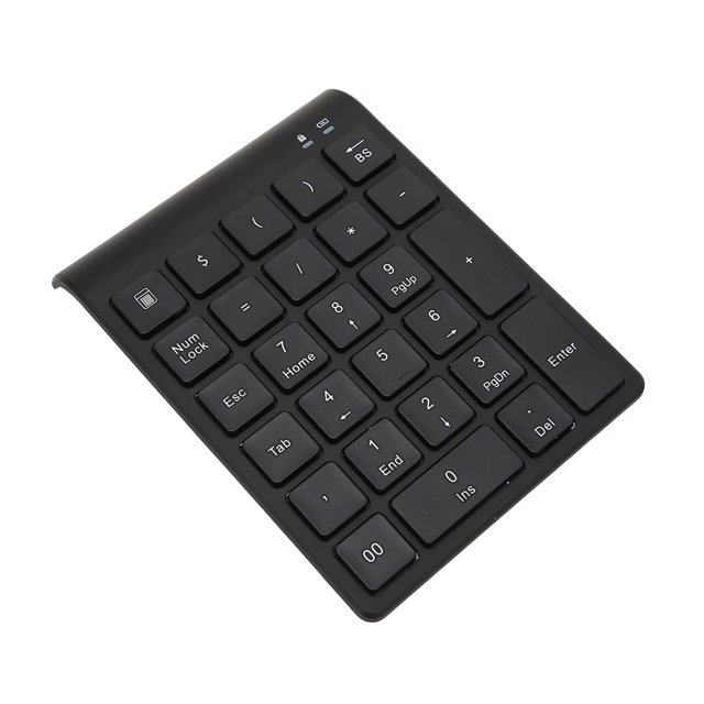 Numeric Keypad ,27 Key Number Pads,Fast Data Transfer Gaming Keypad Support Shortcut Keys For Laptop Tablet Notebook Desktop PC,Black