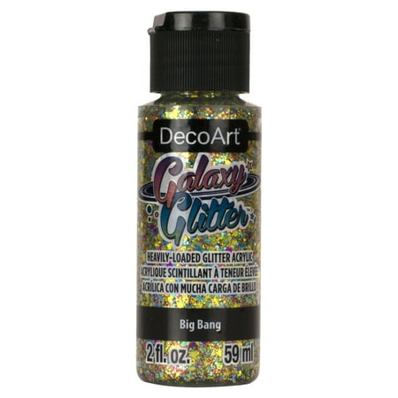 UPC: 0766218112101 | DecoArt Galaxy Glitter Paint – Big Bang 2 oz
