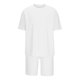 thumbnail image 4 of Conjunto de Manga Corta Pantalones Cortos Cuello Redondo de Color Sólido Casual Dos Piezas, Traje Ligero para el Aire Libre, el Ocio Y Todos los Días, 4 of 6