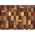 thumbnail image 1 of Ahgly Company Indoor Rectangle Abstract Brown Contemporary Area Rugs, 3' x 5', 1 of 4