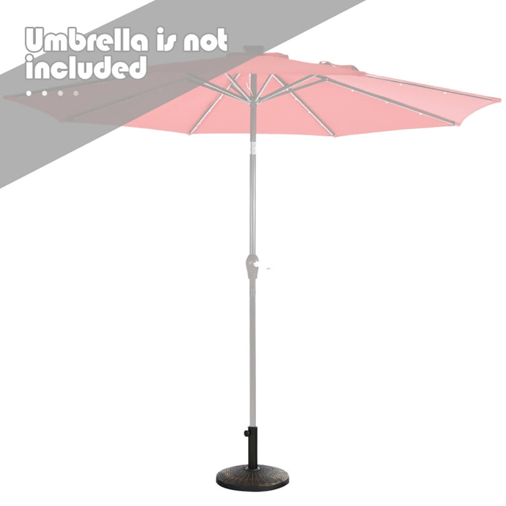 Aimee Lii 27 lbs Patio Market Umbrella Base Stand, Outdoor Umbrella Base Aimee Lii 27 lbs Patio Market Umbrella Base Stand, Outdoor Umbrella Base