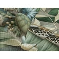 thumbnail image 2 of Ambesonne Turtle Quilted Bedspread Set 3 Pcs, Mid Century Modern Marine, King Size, Peacock Green and Blue Grey, 2 of 4