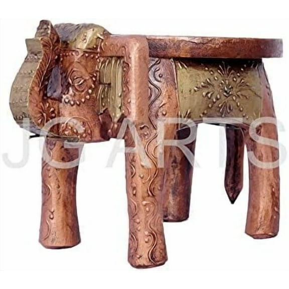 More Buying Choices forWooden Wood Elephant Stool Handicraft Gift Foot Stool Step Stool 7.5" Souvenir$$Home Decor, Kitchen, & Other