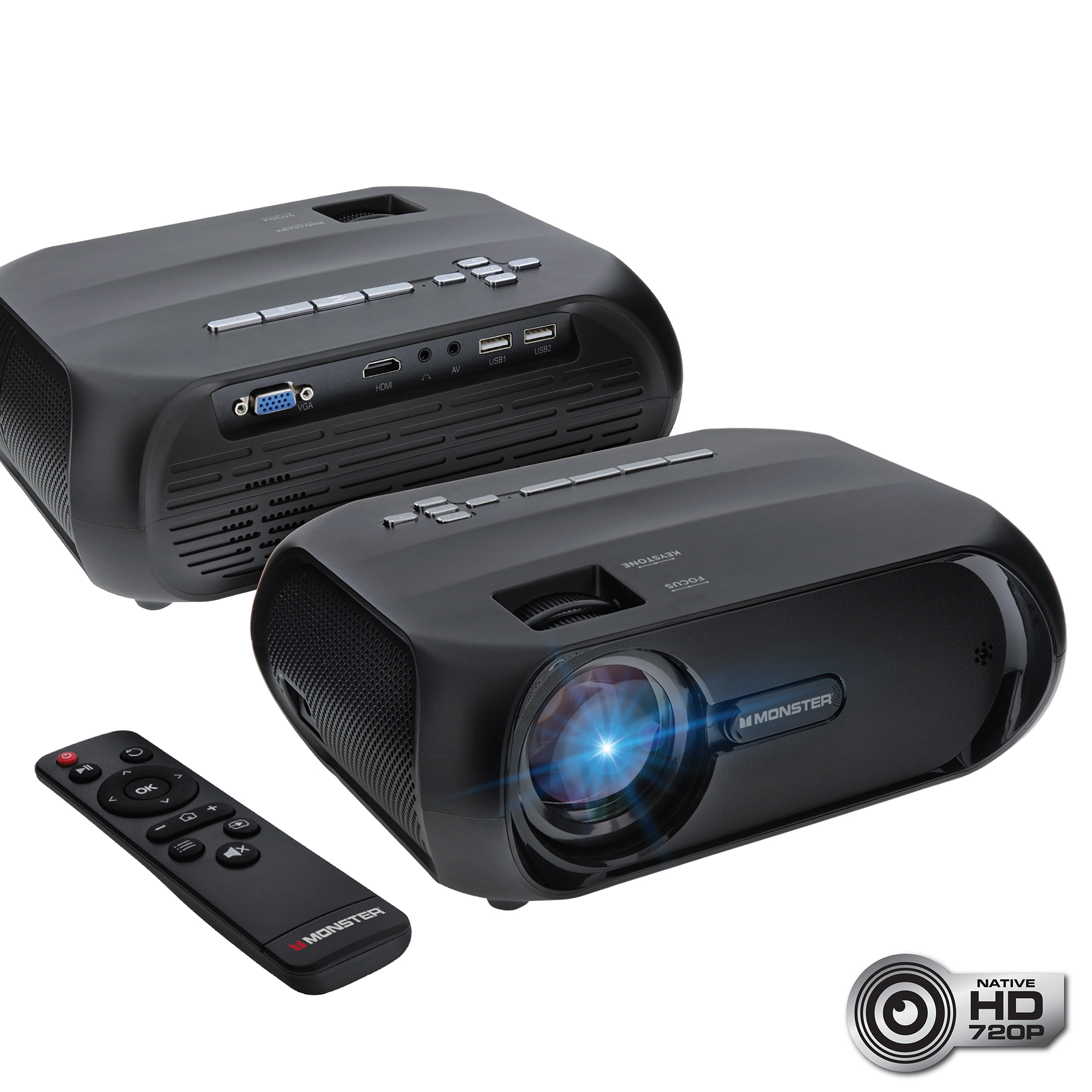 Monster Image Pro 720P HD TFT LCD 