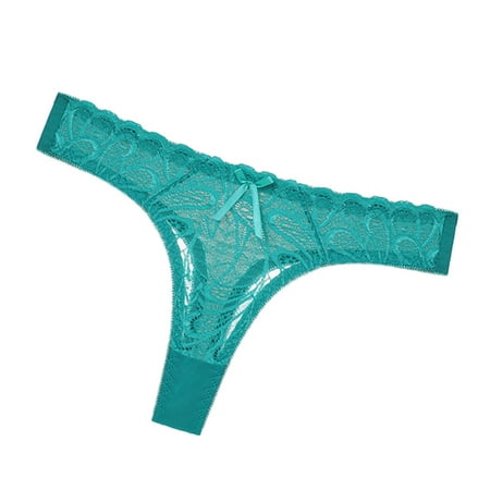 

cuitcosohg High Rise Underwear Women New Hot Panties for Women Lace Sexy Through Hollow Out Cotton Low Waist Lace Thong Polyester Lace Thong Plus Size Panties