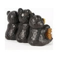thumbnail image 6 of Hi-Line Gifts Bear Family Holding Welcome Sign Outdoor Garden Statue - 14.5" - Black, 6 of 6