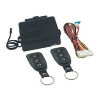 MLINS Universal 12V Car Door Lock Vehicle Keyless Entry System Auto Remote Central Kit (Black)
