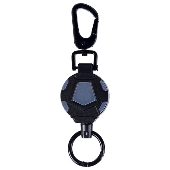 DGMIOCS Retractable Keychain, Heavy Duty Carabiner Badge Holder, ID Badge Reel Key Chain with Steel Retractable Cord