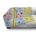 thumbnail image 3 of Spring Soft Flannel Fleece Blanket, Colorful Pattern with Strawberries Chamomiles Bluebells and Marigold Picnic Design, Cozy Plush for Indoor and Outdoor Use, 60" x 80", Multicolor, by Ambesonne, 3 of 6