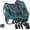 Blue, For Kobalt 24V, variant on 220W Power Inverter for Mil*waukee 18V Battery, DC 24V to AC 110-120V, with USB Type-C AC Outlet and LED Light, Battery Not Included