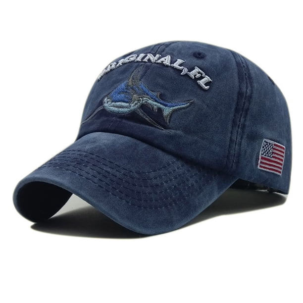 Sonducket Primavera algodón amantes gorra de béisbol mujeres Casual gorra hombres ajustable transpirable bordado sombreros Sombreros azul marino Sonducket PS15225-06