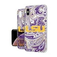 thumbnail image 7 of LSU Tigers iPhone Paisley Design Clear Case, 7 of 7