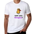 thumbnail image 1 of Got Any Grapes-Camiseta Duck Song en blanco camisetas de gran tamaño para hombre, 1 of 7