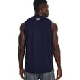 thumbnail image 2 of Under Armour Men's Tech Team Sleeveless T-Shirt (Midnight Navy, X-Large), 2 of 2