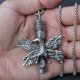 thumbnail image 1 of Cross-Border Hot Selling New Eagle Statue Pendant Necklace Men and Women Couple Personality Stainless Steel Ornament Valentine s Day Gift, 1 of 5