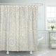 thumbnail image 1 of ABPHQTO Paisley gris Calm Gray Pattern con diseño ornamental tradicional Paisly Baño Cortina de ducha 165x180 cm ABPHQTO PKNMT66x72Shower-9136, 1 of 2