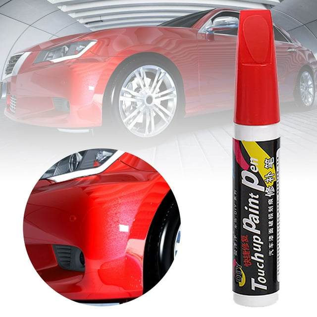 Car Up Paint Pen Kit Exact For White Black Red Silver Auto Paint Scratch & Chip For Most Vehicles 12ml