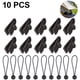 thumbnail image 2 of Paquete de 10 clips reutilizables resistentes para lonas. Ideales para carpas, toldos, camping, cubiertas de barcos, cubiertas de automóviles, piscinas o parasoles., 2 of 8