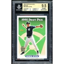 Derek Jeter Rookie Card 1993 Topps Inaugural Marlins #98 BGS 9.5 (9.5 10 10 9)