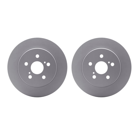 Dynamic Friction Company Rear Geospec Brake Rotors 4002-76065