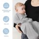 thumbnail image 3 of Saco de dormir de bambú Blanket ZIGJOY Shark-Fin para 6 a 12 meses, 3 of 6