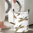thumbnail image 5 of ZICANCN Laundry Basket Organizer, Vintage Dragonfly Pattern Collapsible Hamper for Bathroom Bedroom Laundry Room, Medium Size, 5 of 7