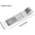 thumbnail image 2 of Dough Cutter 5 Wheels, Cake Divider Pastry Wheel Multifunctional Stainless Steel Dough Divider 5 Wheel Cutting Wheels, Adjustable Cake Divider, Pizza, 2 of 3