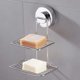 thumbnail image 1 of Jabonera Jabonera Acero inoxidable Doble ventosa para baño y ducha Vhermosa, 1 of 4