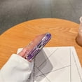 thumbnail image 4 of for iPhone 15 Plus Case Clear, Transparent Hybrid Crystal iPhone 15 Plus Phone Case [Hard Plastic & Soft Silicone Bumper] Acrylic Non-Yellowing Thin Slim Protective Cover for Women, Pink+Purple, 4 of 10
