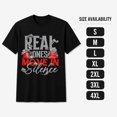 thumbnail image 5 of Real Ones Move in Silence Graphic T-Shirt, Unisex Classic Fit Tee, 5 of 9