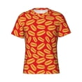 thumbnail image 3 of Naloa A Big Hot Dog Men's T-Shirt Sport T-shirt Men's Basic Tee Casual Men's Shirt, Round Neck, Short Sleeves - Medium, 3 of 5