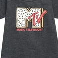 thumbnail image 2 of MTV - Sugar Cookie Logo - Toddler & Youth Girls Fleece Dress, 2 of 4