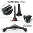 thumbnail image 3 of Portable Flute Stand Wind Instrument Tripod Holder for Clarinet Saxophone Compatible with Oboe Trumpet, 3 of 7
