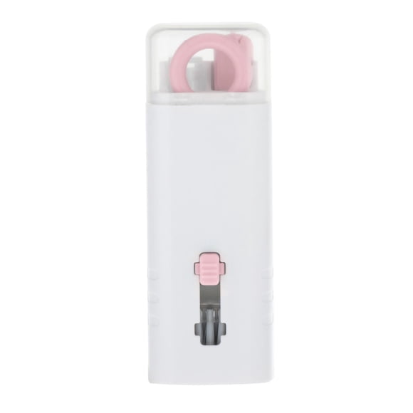 Bolígrafo de limpieza multifuncional, cepillo limpio, limpiador de auriculares portátil antiobstrucción Rosado jinwen pluma de limpieza