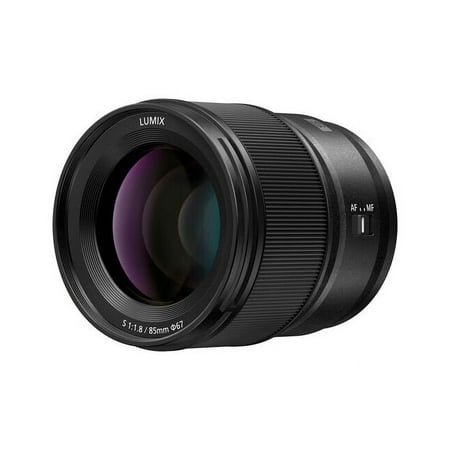 Panasonic - LUMIX S-S85 85mm F1.8 L-Mount Lens for LUMIX S Series Cameras - Black