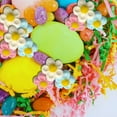thumbnail image 5 of (2) Spring Flower Shaped Vanilla Marshmallows, 5.1oz Pack Soft Sweet Fluffy Treats Easter Basket Fillers Stocking Stuffer Hot Chocolate  Toppings Baking Dessert Sweets Snacking Campfires Smore's, 5 of 7