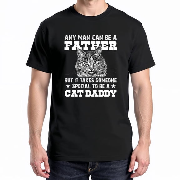 Someone Special To Be A Cat Dad T-Shirt – Pet Lover Cat Theme – Father’s Day Gift