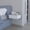 White, variant on FM FURNITURE Vienna Floating Nightstand Black Engineered Wood