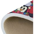 thumbnail image 7 of Dreamtimes Cute Christmas Penguins Non-Slip Area Rug 72"x48", Happy New Year Soft Non Slip Washable Floor Mats for Indoor Front Porch,Living Room, Bedroom,Kitchen, 7 of 7