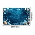 thumbnail image 3 of Tuvgenk Bathroom Area Rugs Absorbent Coastal Floor Mats for Bathroom Sea Quick Dry Non-Slip 16 X 24 in, 3 of 6