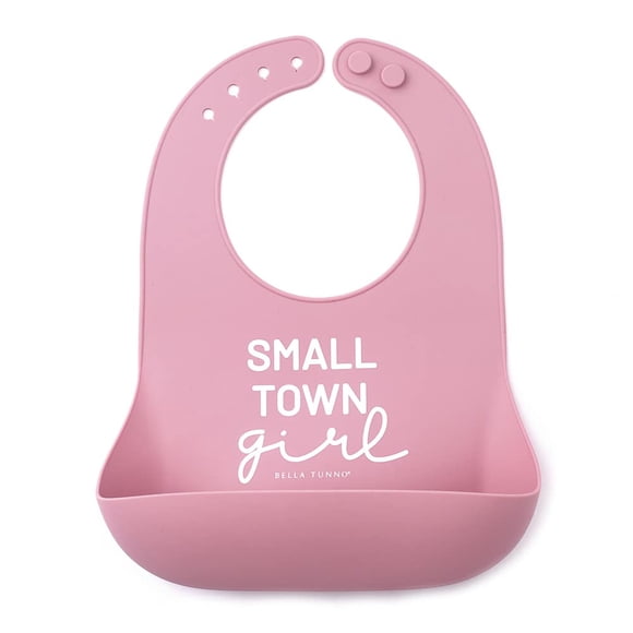 Babero de comida Bella Tunno impermeable de silicona ajustable para bebés